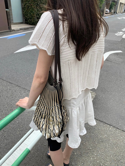 * Mist Half Cardigan