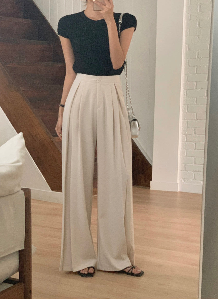 Summer Two Pintuck Slacks (~8/5)