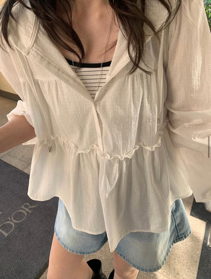 * Nana Hood Blouse