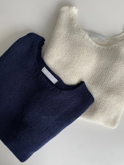 Sweet Boat Neck Knit (~9/5)
