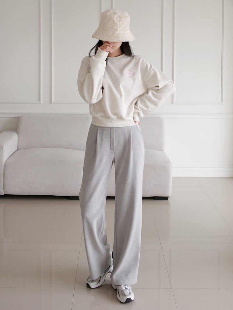 Fleece Lined Golgi Wide Pants