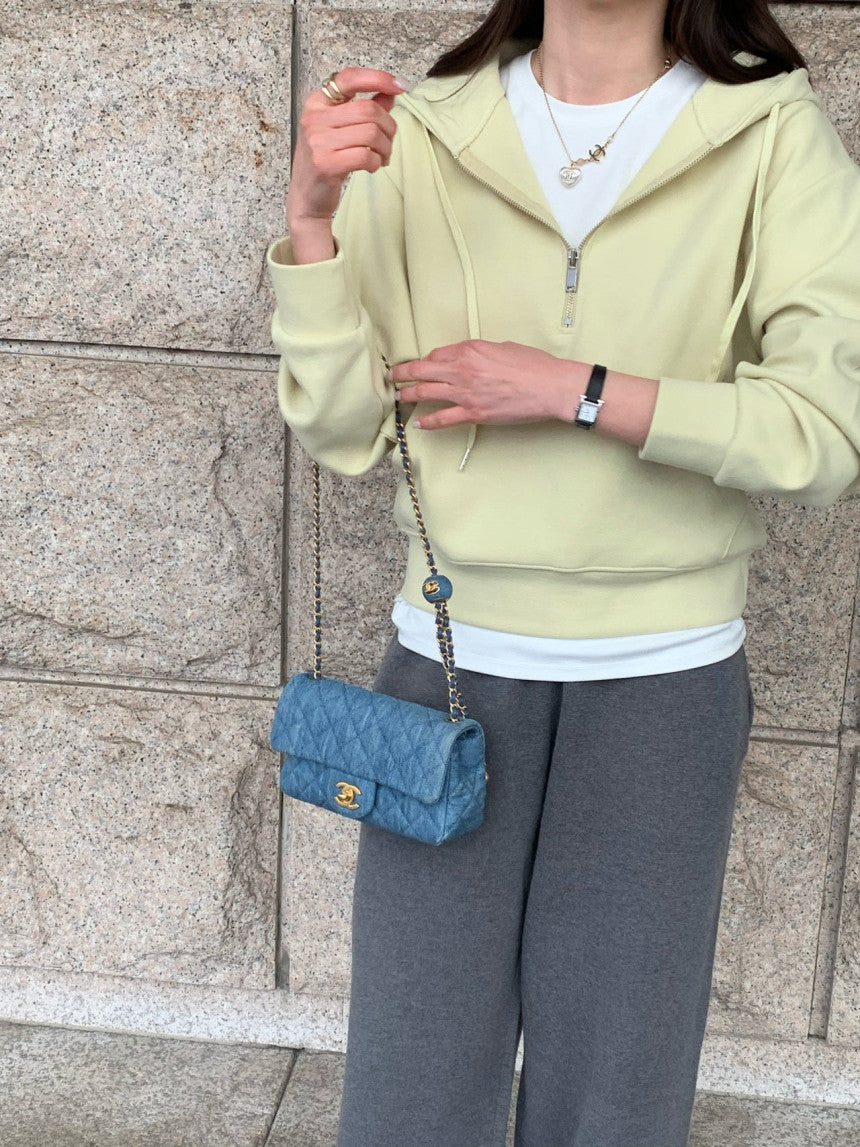 *파스텔 하프 집업 맞춤 제작