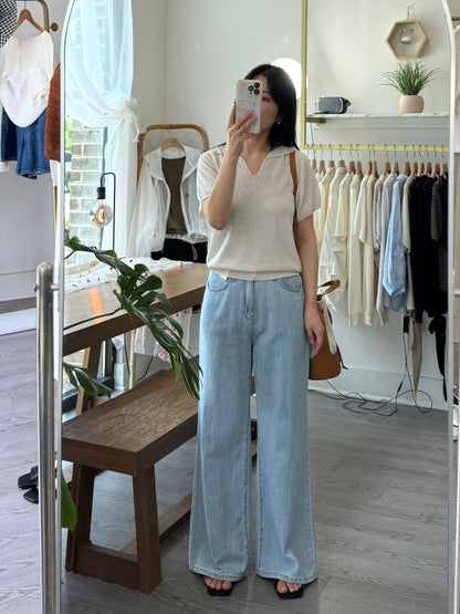 Breeze Wide Denim - AdoreMeU