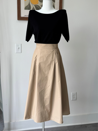 Terry Pintuck Banding Skirt(~9/30) - AdoreMeU
