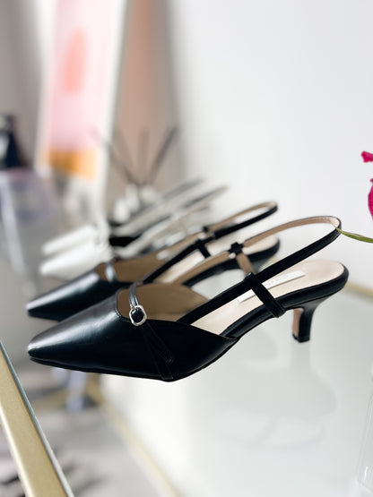 Buckle Slingback Pump - AdoreMeU