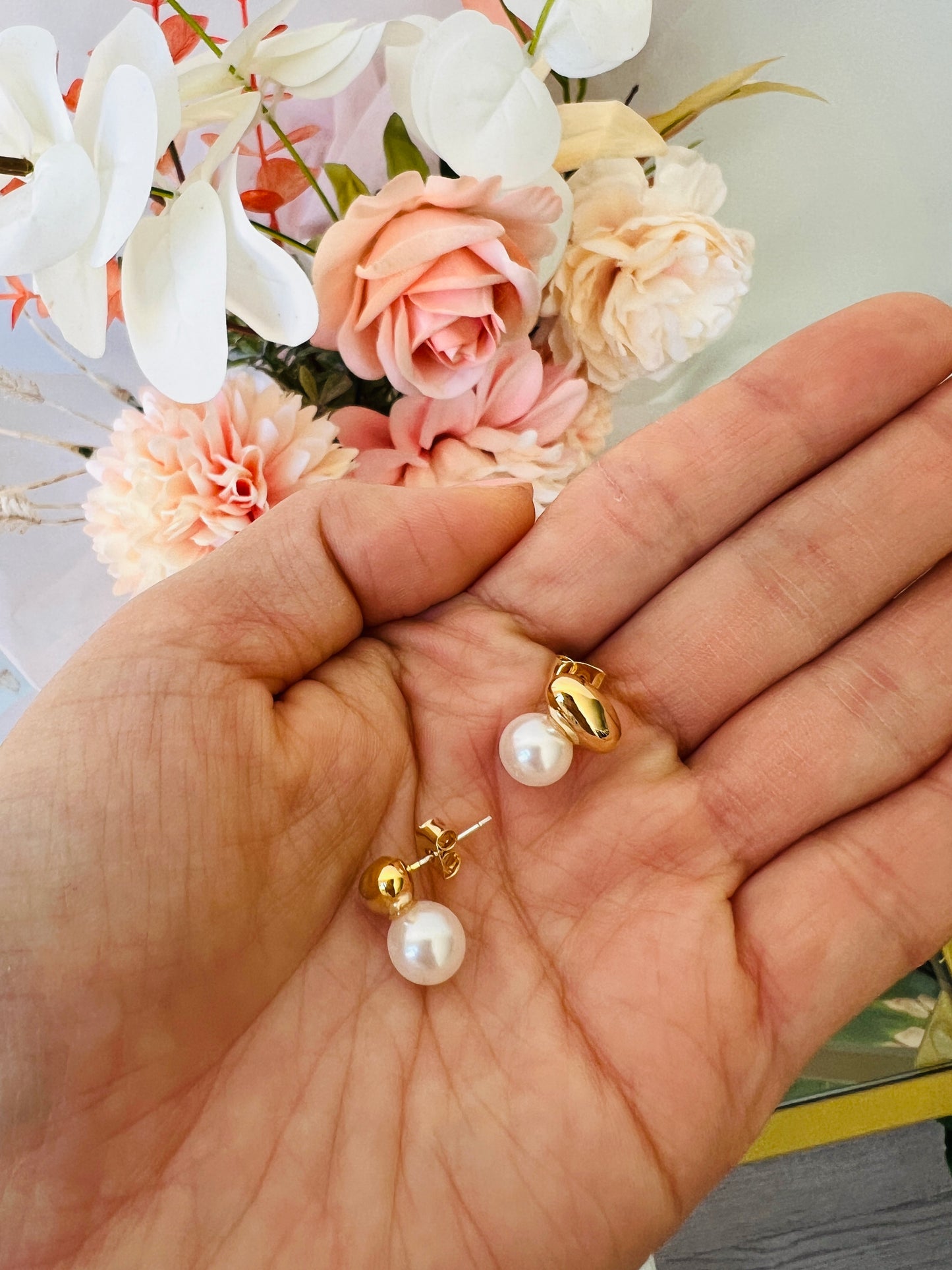 Classy Pearl Drop Earrings