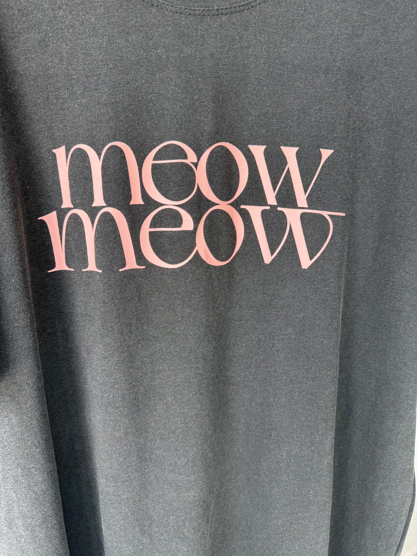 Meow Pigment Tee(~9/8)