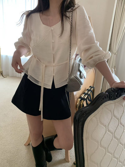 * Lumi Satin Blouse