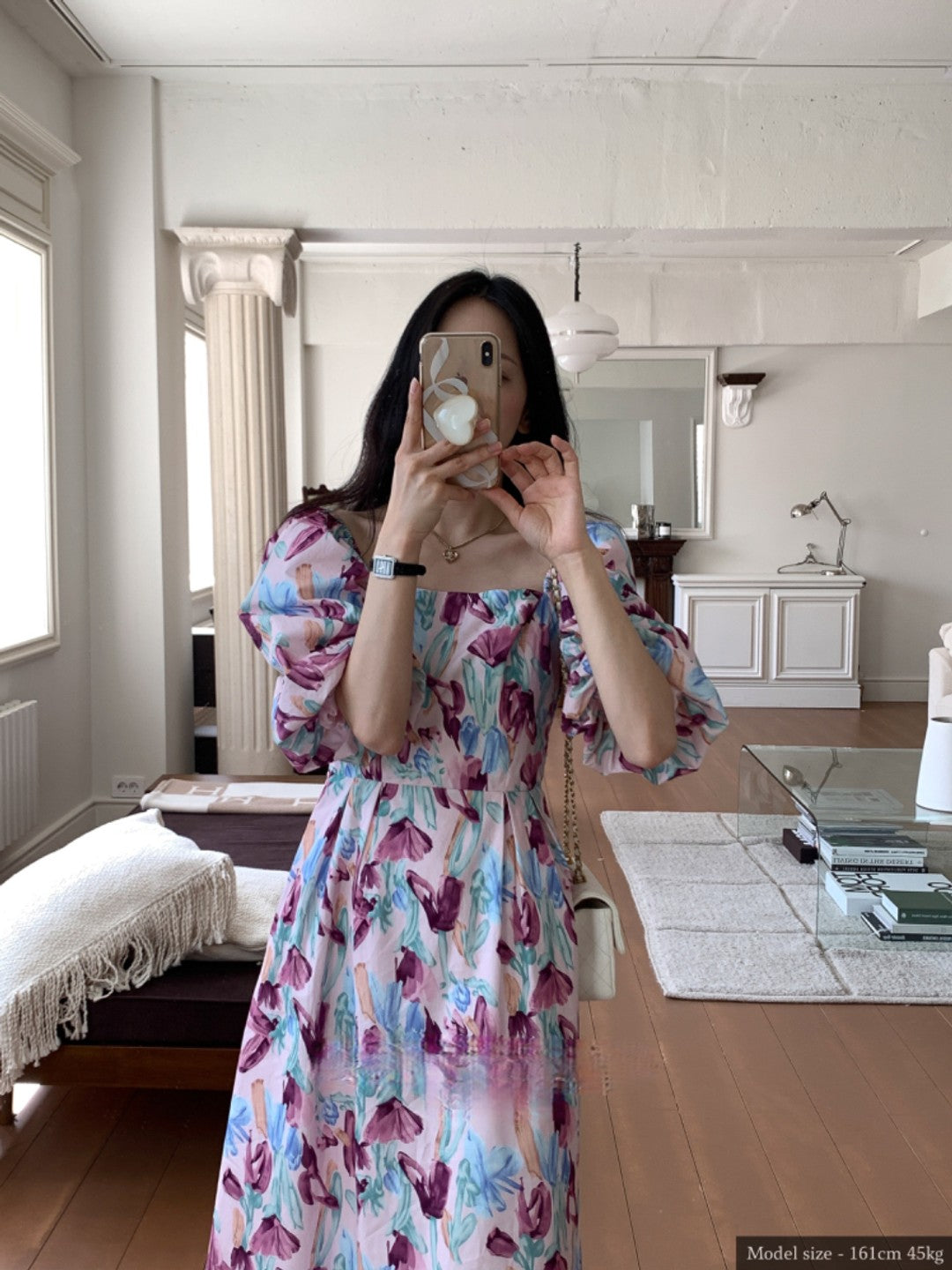 Flower Puff Dress