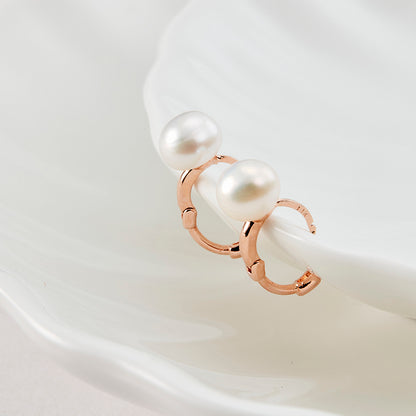 Pearl Ring Earring 14K - AdoreMeU