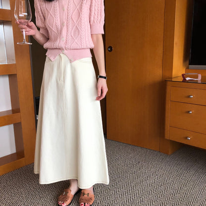 Wint Stitch Skirt - AdoreMeU