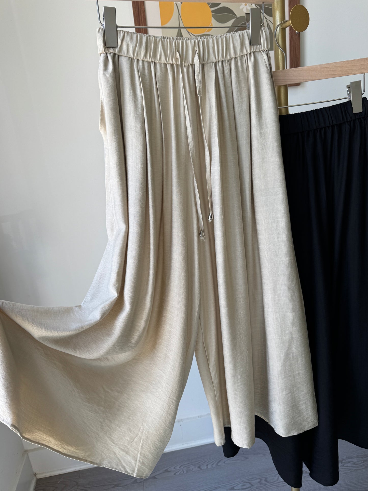 Wide Pintuck Pants(~7/4)