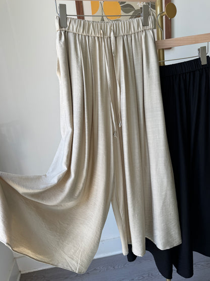 Wide Pintuck Pants(~7/4)