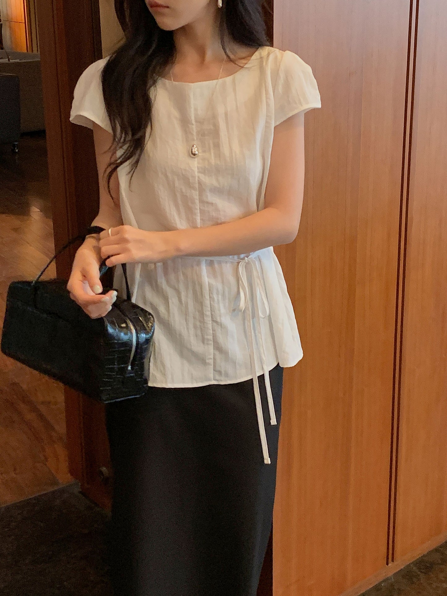 * Croa String Blouse