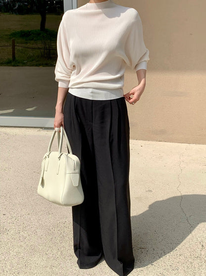 Pleats Tee(~10/3)