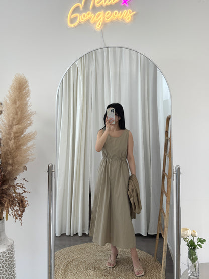 Dress and V neck Cardigan Set(~3/21)