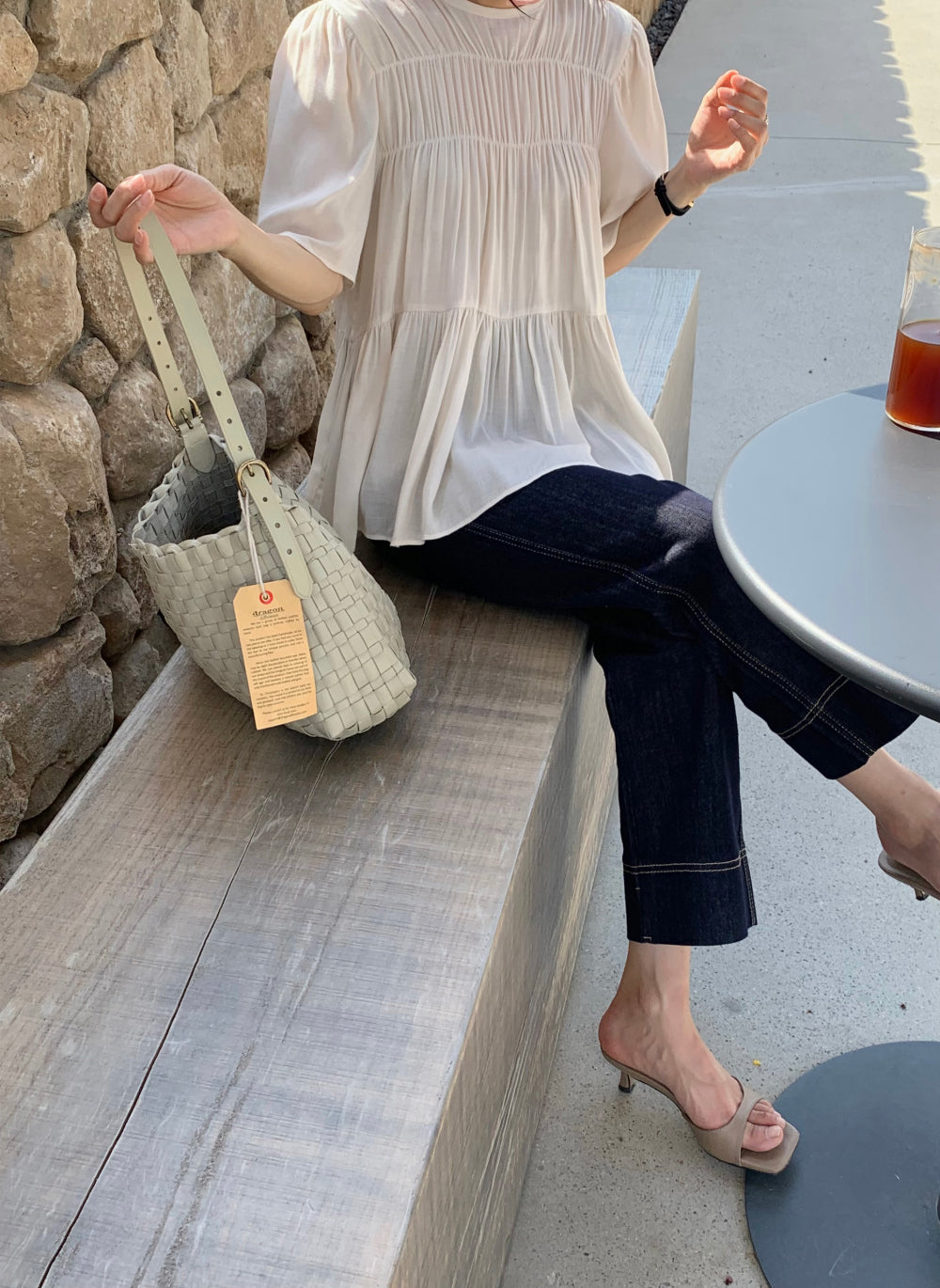Cozy Shirring Blouse