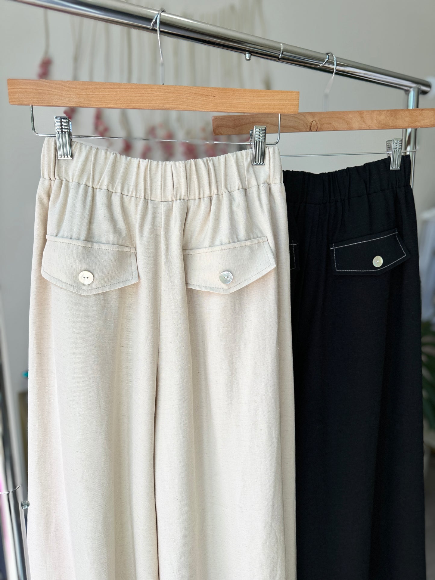 Linen Skirt Pants