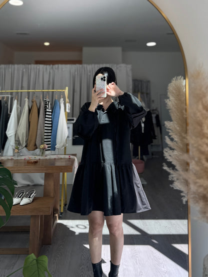 Leuin Pintuck Mini Dress(~10/8)
