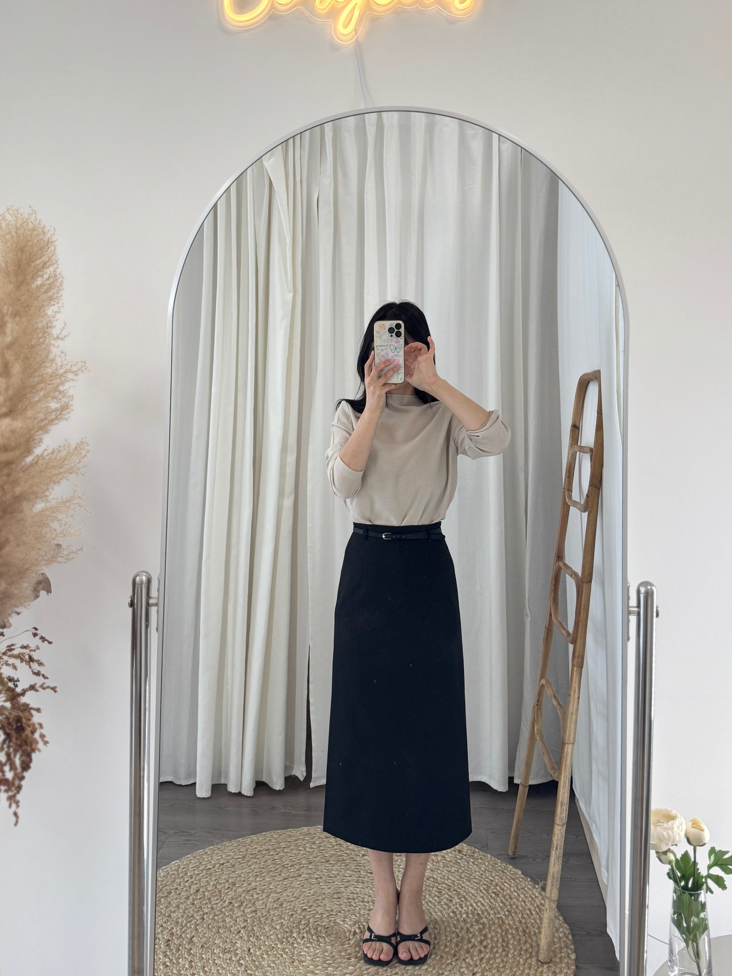 Norden Belt Detail Skirt(~3/30)