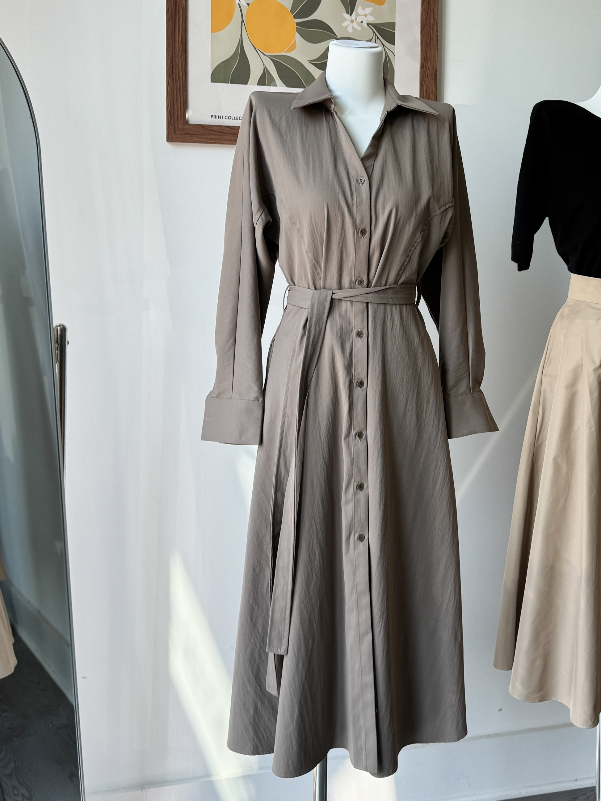 Dolman Sleeve Flare Maxi Dress(~9/30) - AdoreMeU