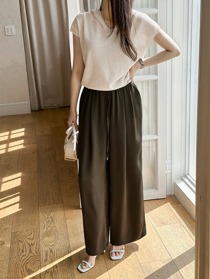 Hood Linen Knit Top (~7/31)