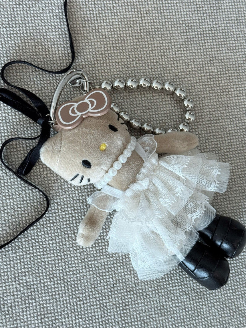 Catty Ballet Keyring