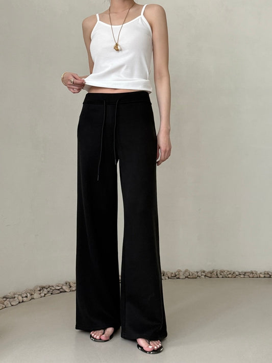 *Lulu Soft Wide Banding Pants