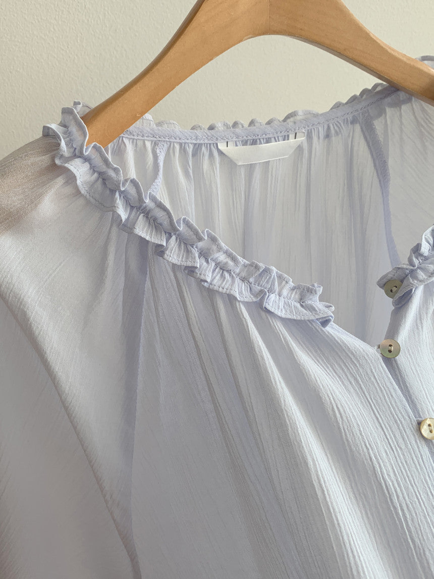 *Meu Frill Blouse