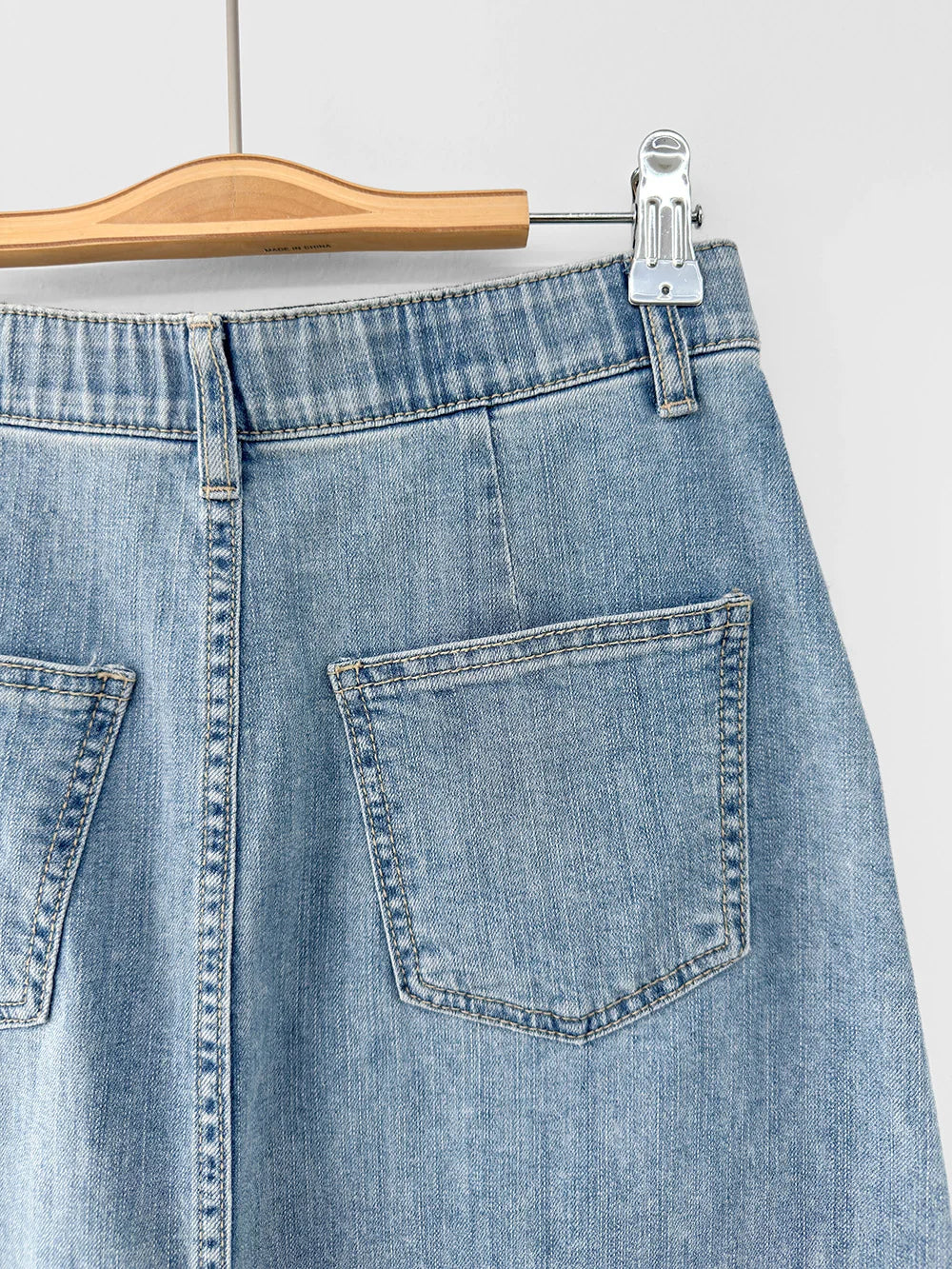 Front Pocket Denim Skirt(~7/6)