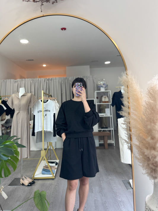 Pure Long Sleeve and Shorts Set(~9/1) - AdoreMeU
