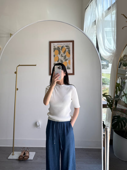 Airy Mock Knit - AdoreMeU