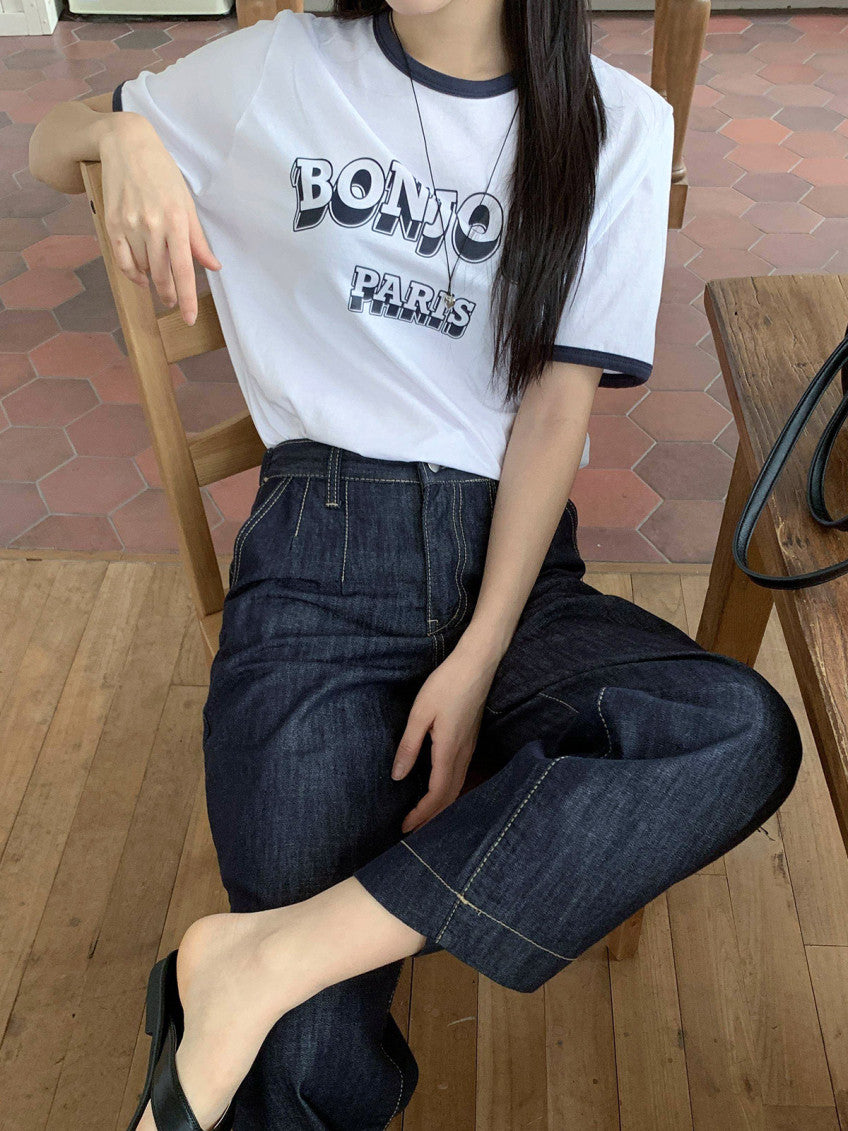 * Non-Fade Raw Denim Jeans