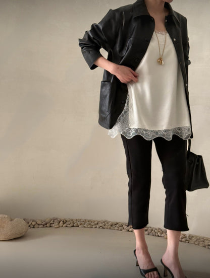 * Satin Lace Camisole