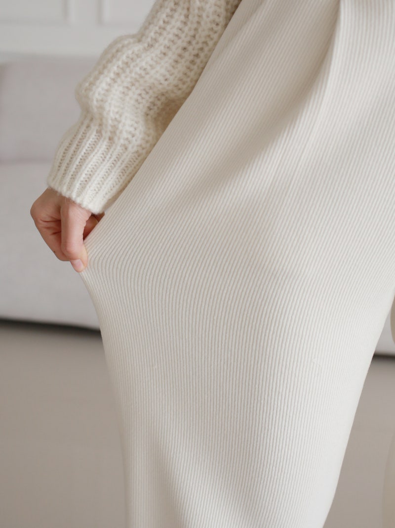 Fleece Lined Golgi Wide Pants