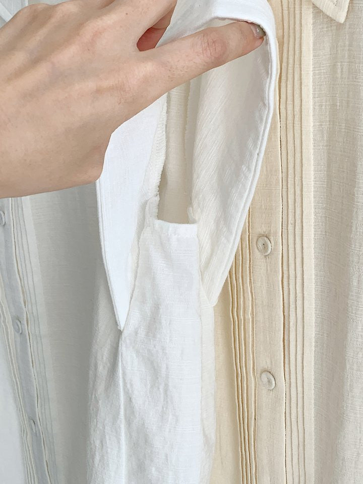 Mini Pintuck Blouse (~6/16)