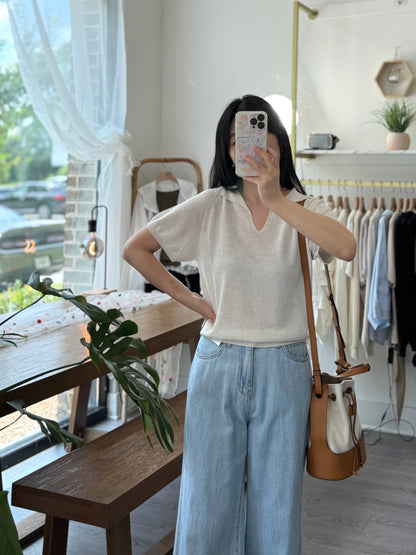 Sunny Collar Knit - AdoreMeU