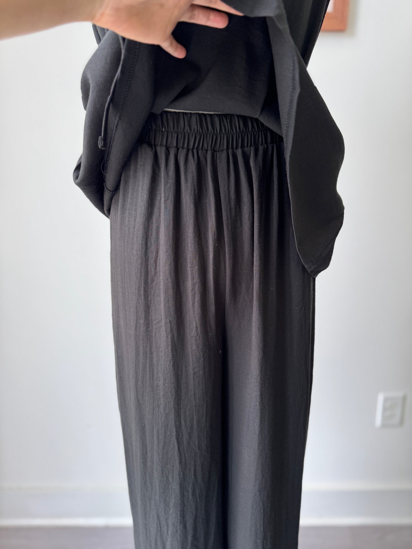 Linen Sleeveless and pants Set(~6/21)