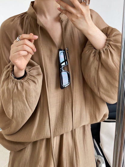 *Daily Blouse & Shorts Set