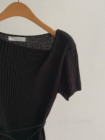 Boucle Short Sleeve Knit(~6/6)