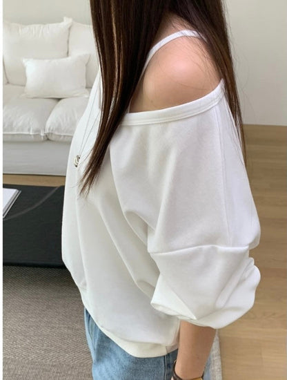 Preto Sweatshirt &Tank Top Set (~9/5)