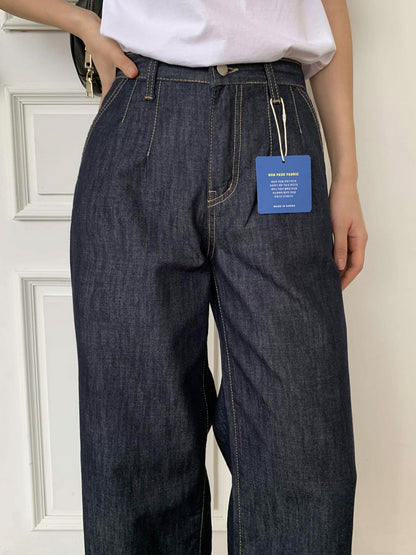 * Non-Fade Raw Denim Jeans
