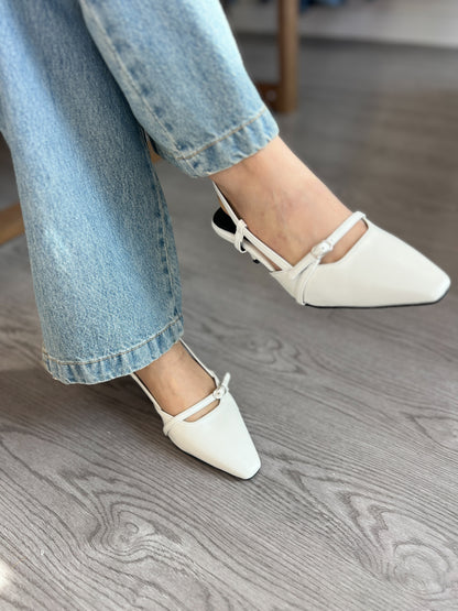 Buckle Slingback Pump - AdoreMeU