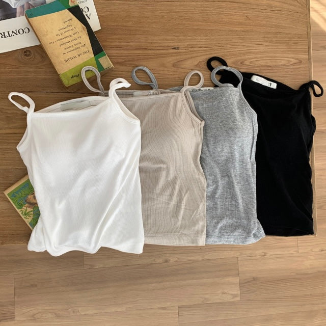 * Ribbed Padded Camisole