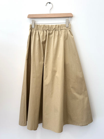 Pintuck A line Skirt