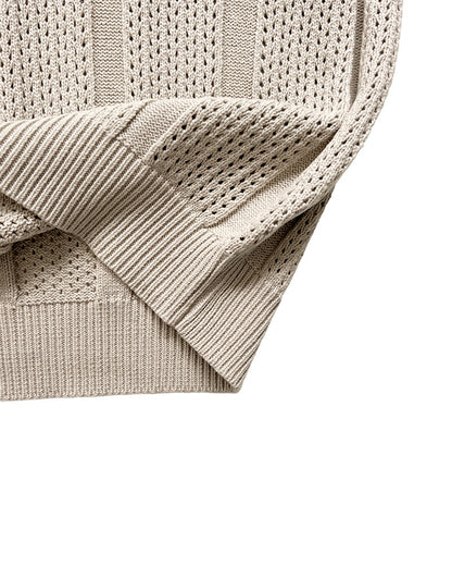Crochet Collar Knit - AdoreMeU