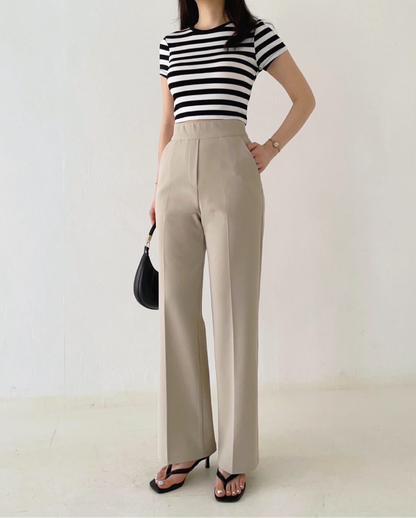Summer Bootcut Slacks - AdoreMeU