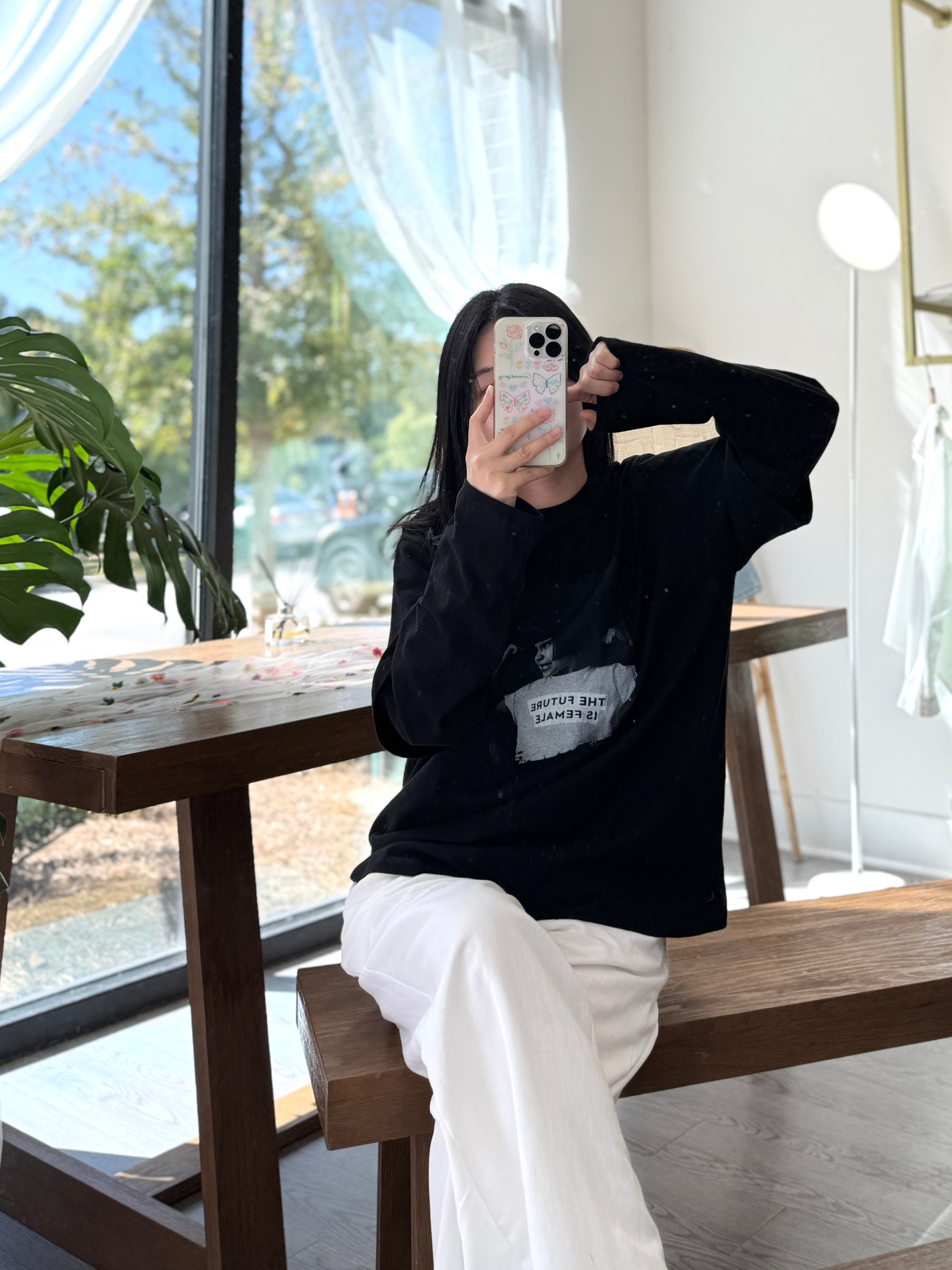 Layered Graphic Tee - AdoreMeU