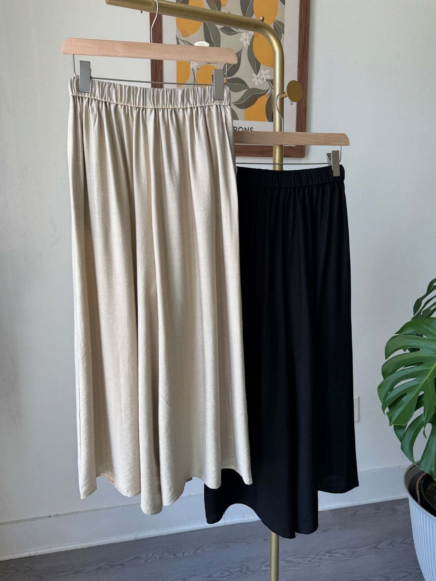 Wide Pintuck Pants(~7/4)