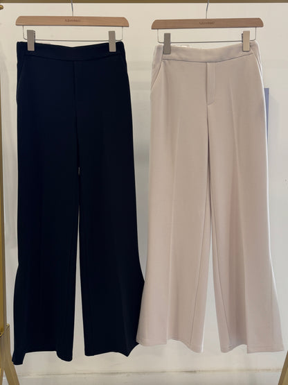 Slit Straight Banding Slacks(~3/10)